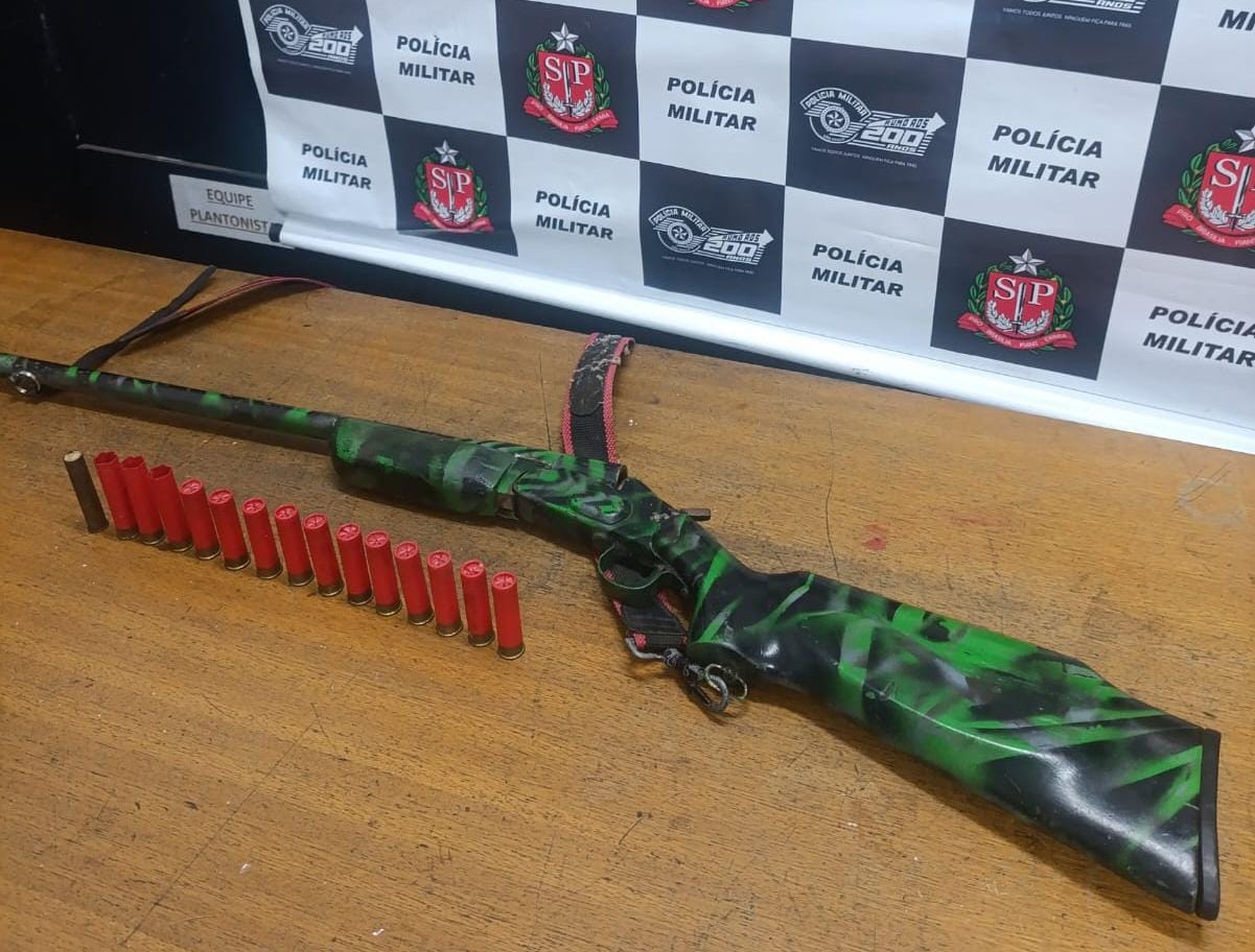 Após ameaçar irmã, homem é preso por posse ilegal de arma em Suzano